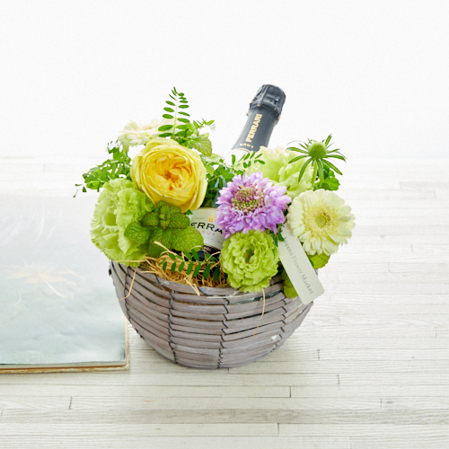 ワインセット 青山フラワーマーケット公式 花屋 花 花束 フラワーギフト 通販