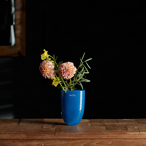グリーン・ブルー系のフラワーベース（花瓶） | 青山フラワー 
