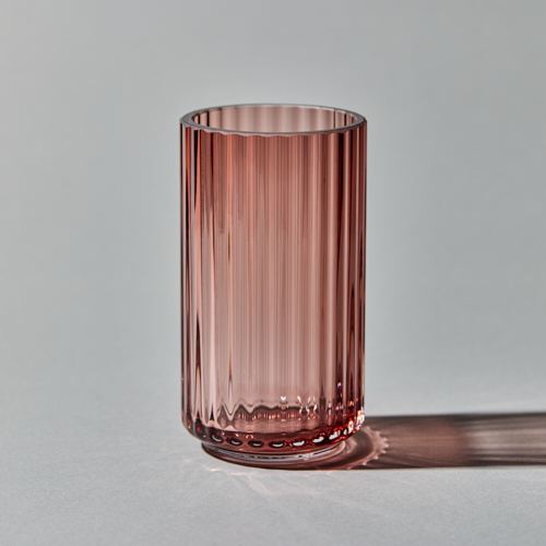 Lyngby Porcelain(リュンビューポーセリン)/Lyngby Vase Glass Burgundy H12
